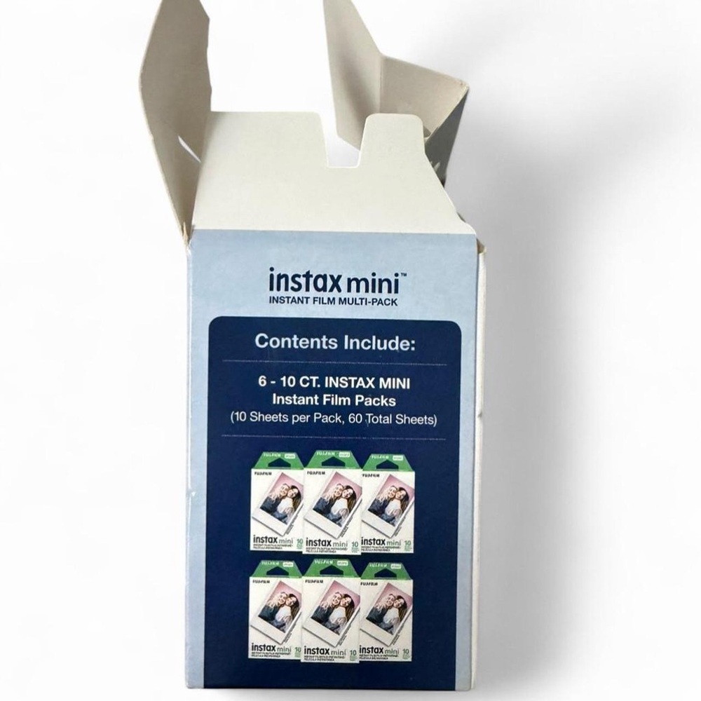 Fujifilm Instax Mini Instant Film 40 Exposures 4 Sealed Packs Open Box - Picture 6 of 8